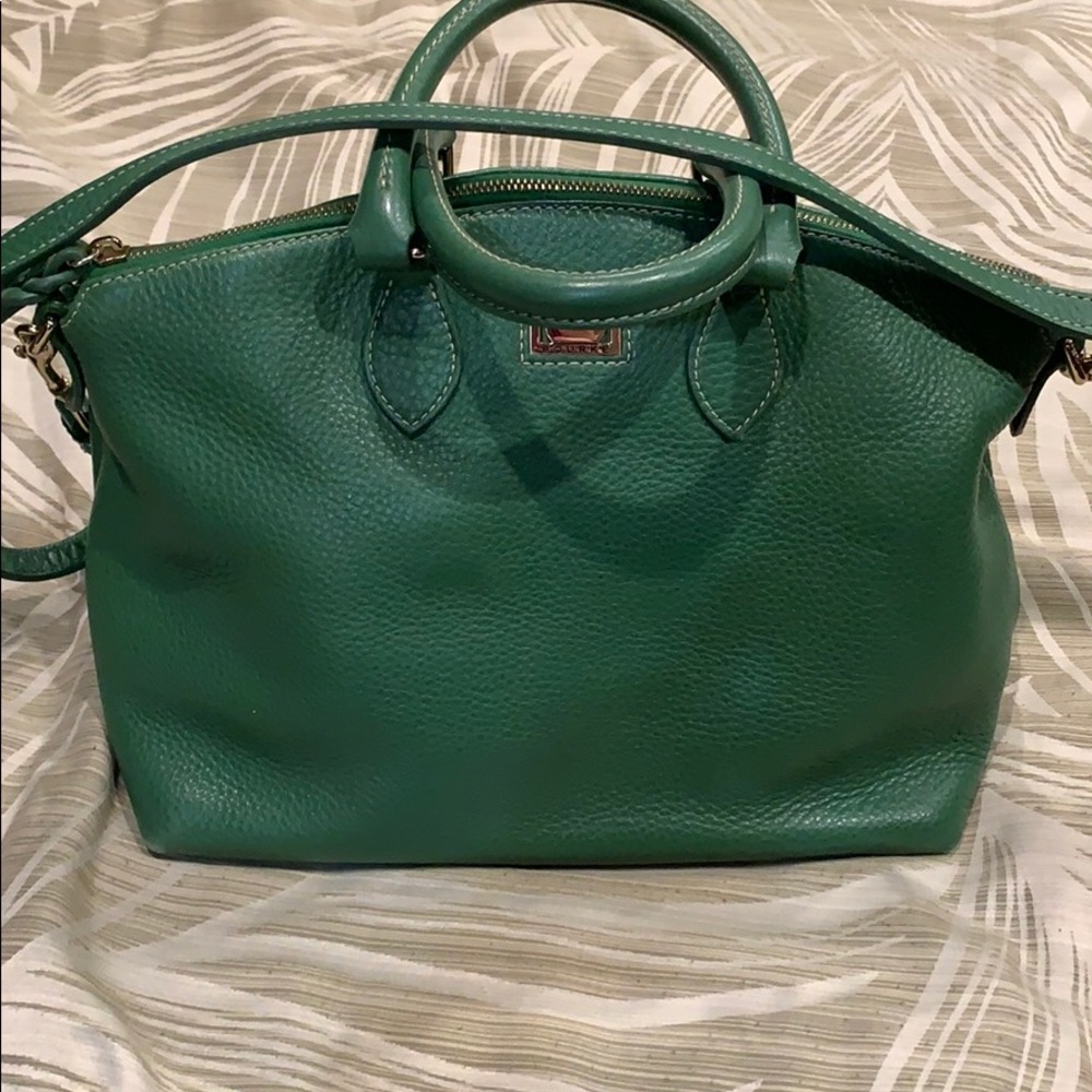 Genuine Dooney and Bourke pebble leather bag